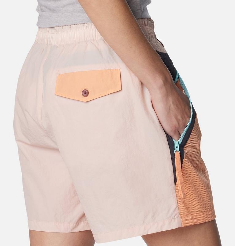 Women's Riptide Retro Shorts, Color: Dusty Pink, image 5