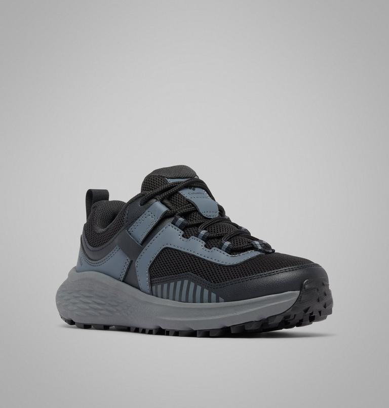 Youth Konos Low Hiking Shoe, Color: Black, Graphite, image 3