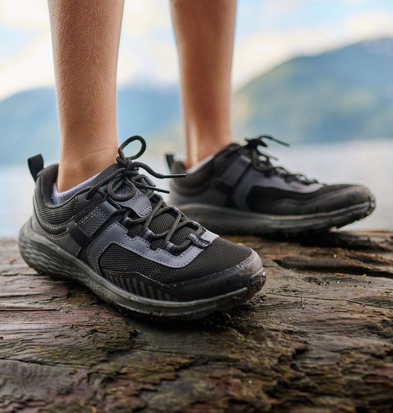 Youth Konos Low Hiking Shoe, Color: Black, Graphite, image 10