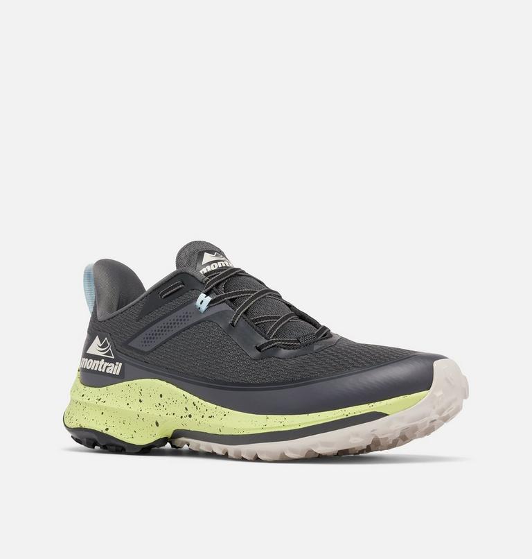 Zapatilla de carrera trail Montrail Trinity AG II para hombre, Color: Dark Grey, Napa Green, image 3