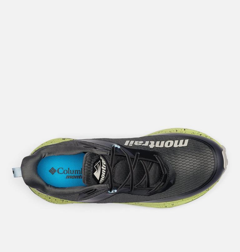 Zapatilla de carrera trail Montrail Trinity AG II para hombre, Color: Dark Grey, Napa Green, image 4