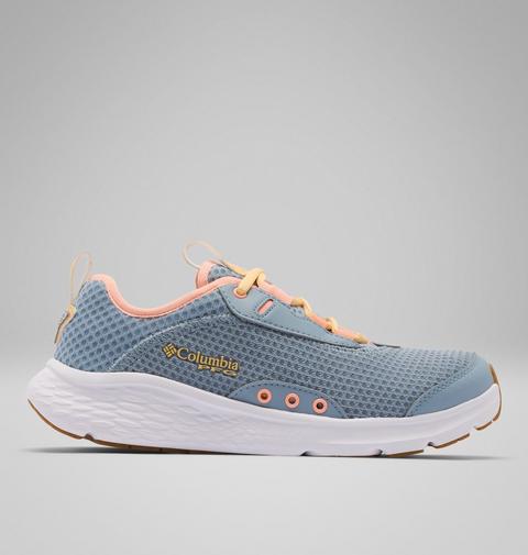 Женские кроссовки Columbia Women's PFG Castback, цвет: Синий / Светло-жёлтый