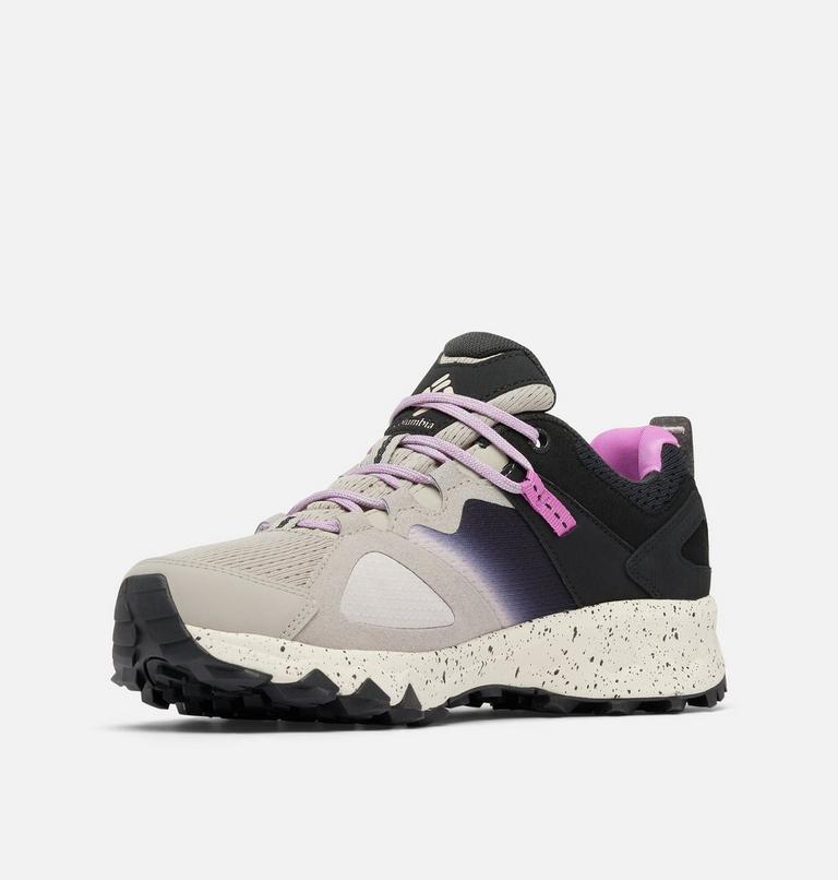 Women's Peakfreak Hera OutDry Hiking Shoe, Color: Flint Grey, Berry Patch, image 7