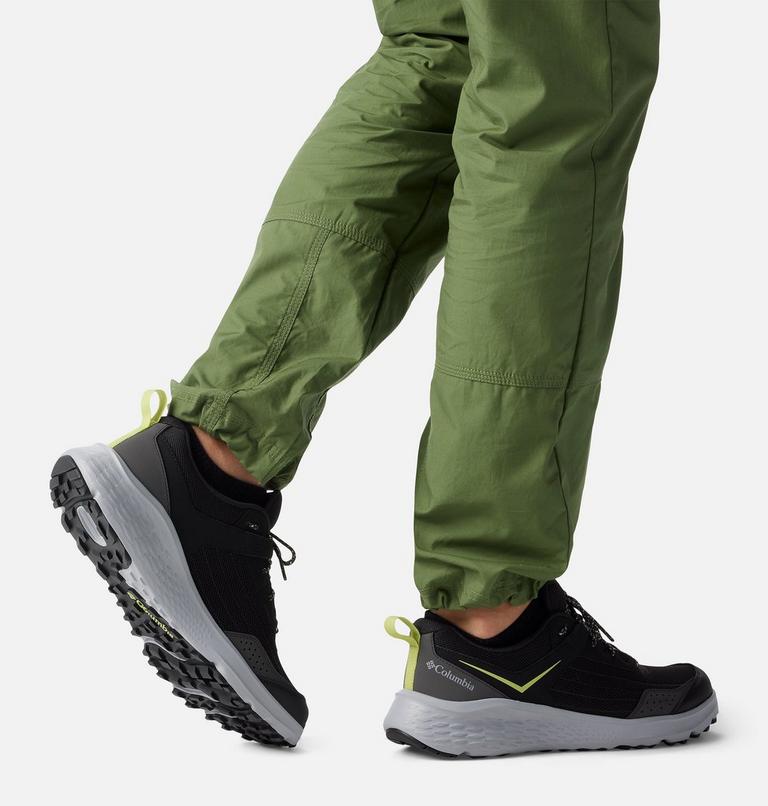 Zapatilla de senderismo Vertisol Trail para hombre, Color: Black, Napa Green, image 10
