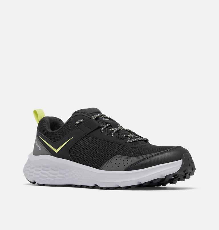 Zapatilla de senderismo Vertisol Trail para hombre, Color: Black, Napa Green, image 3