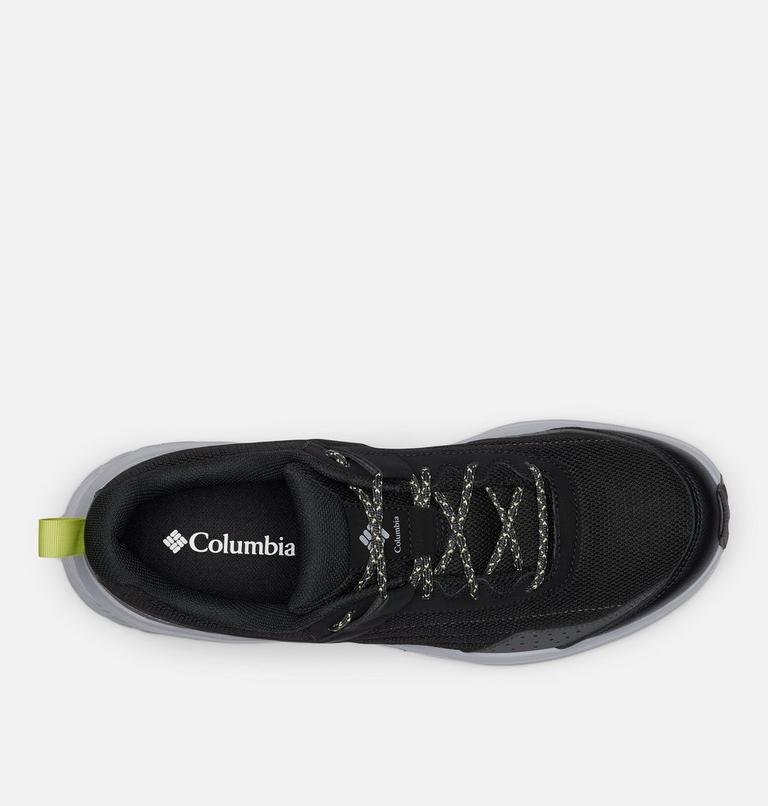 Zapatilla de senderismo Vertisol Trail para hombre, Color: Black, Napa Green, image 4