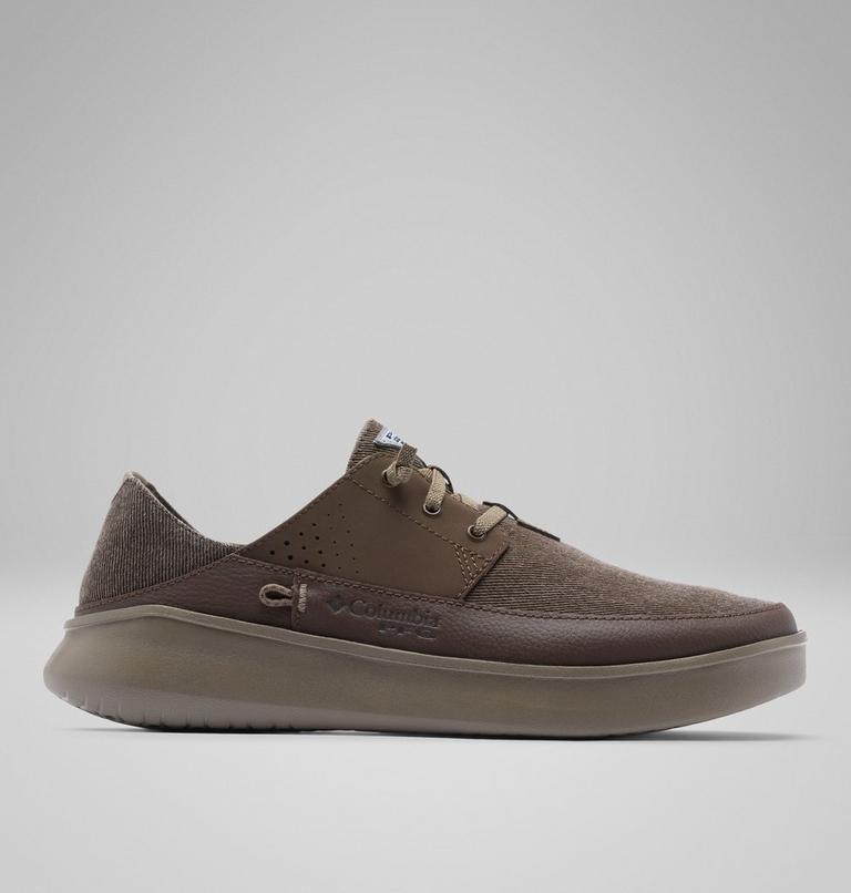 Zapato holgado Boatside PFG para hombre, Color: Espresso II, Wet Sand, image 1