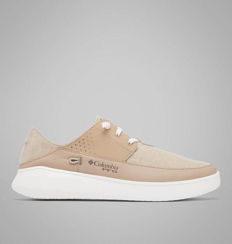 Men's Boatside Relaxed PFG Shoe, Color: Ancient Fossil, Cypress, image 1