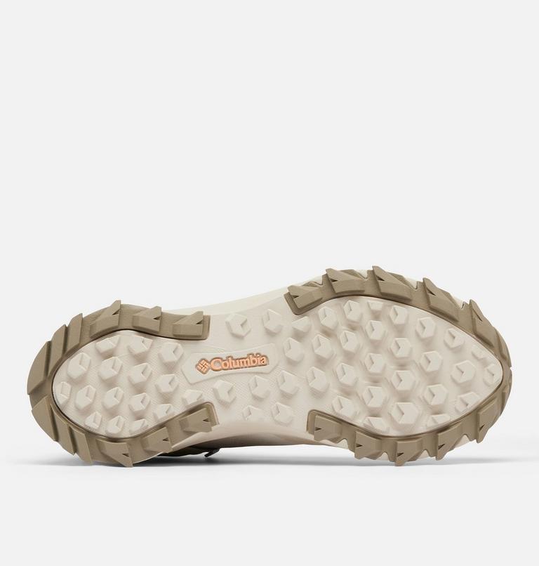 Women's Peakfreak Hera Mid OutDry Hiking Boot, Color: Dark Stone, Apricot Fizz, image 4