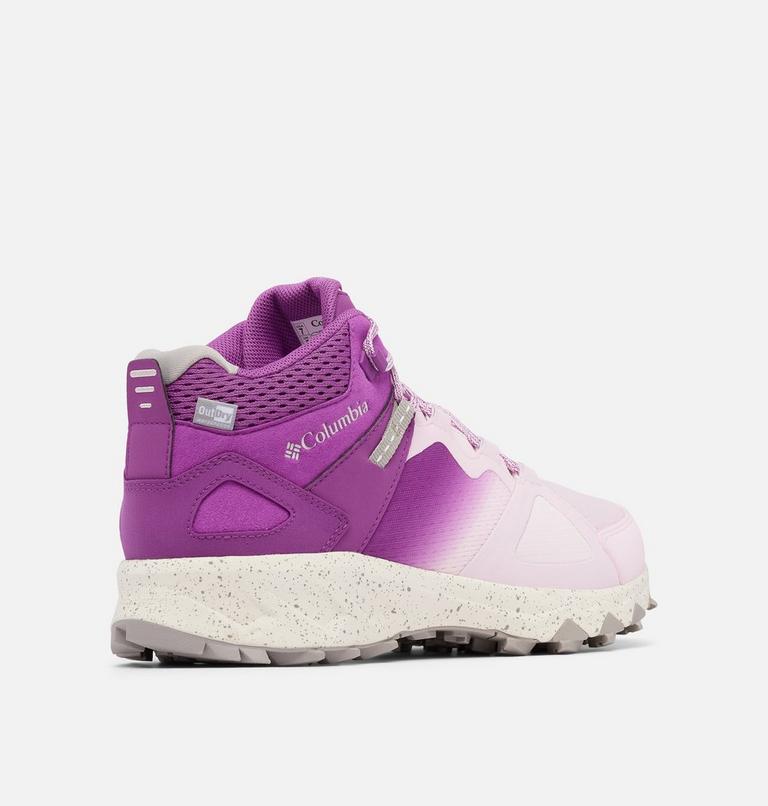 Women's Peakfreak Hera Mid OutDry Hiking Boot, Color: Pink Dawn, Berry Patch, image 9