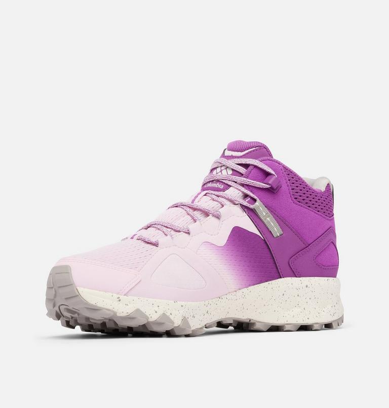 Women's Peakfreak Hera Mid OutDry Hiking Boot, Color: Pink Dawn, Berry Patch, image 7