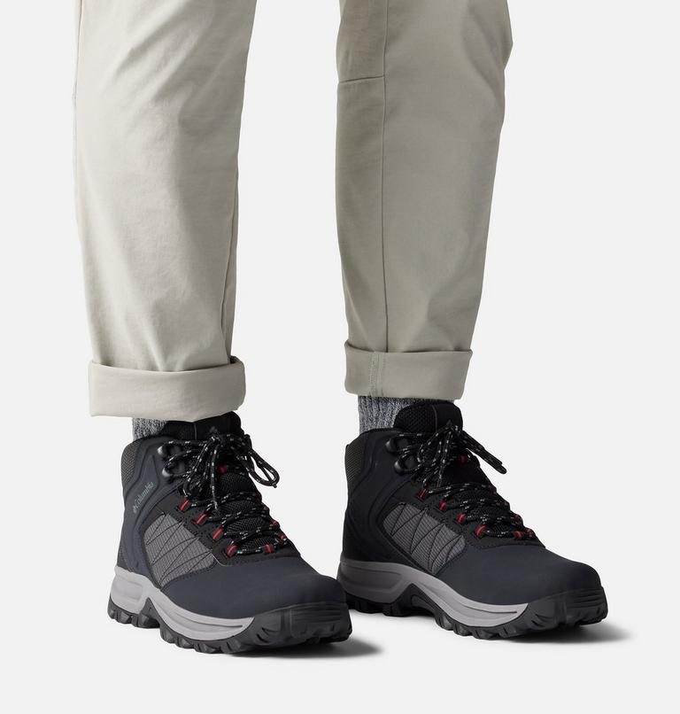 TRANSVERSE HIKE WATERPROOF, Color: Black, Mountain Red, image 10