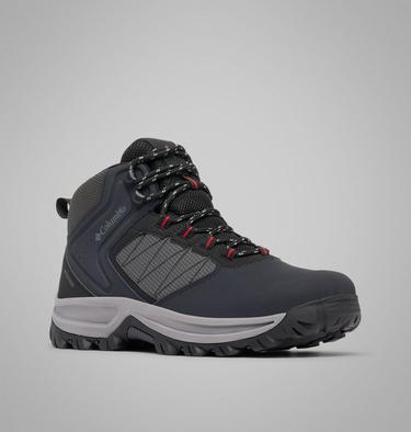 Scarponcini da hiking impermeabili Transverse da uomo, Color: Black, Mountain Red, image 7