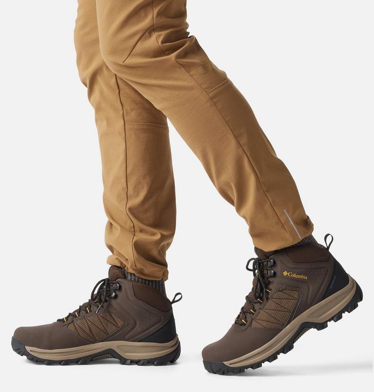 Men's Transverse Hike Waterproof Boot, Color: Cordovan, Golden Yellow, image 10