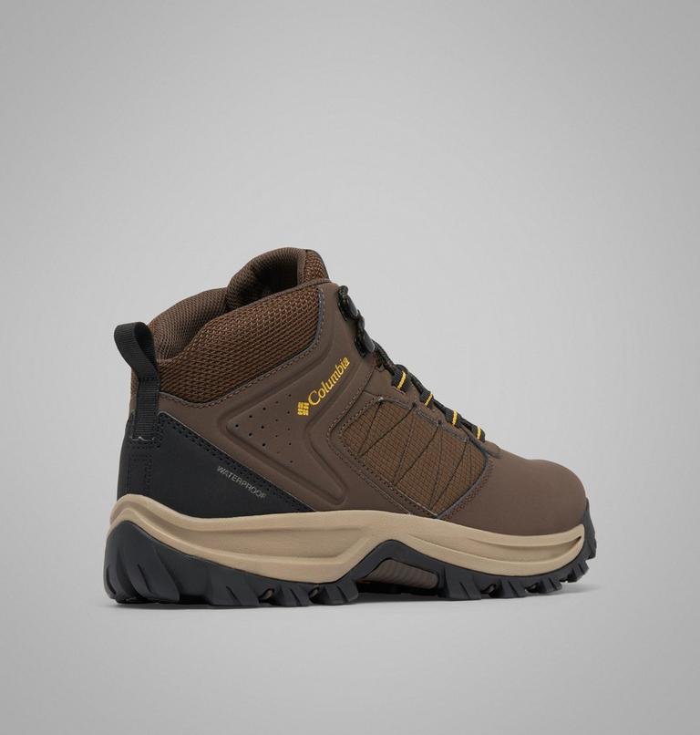 Men's Transverse Hike Waterproof Boot, Color: Cordovan, Golden Yellow, image 9
