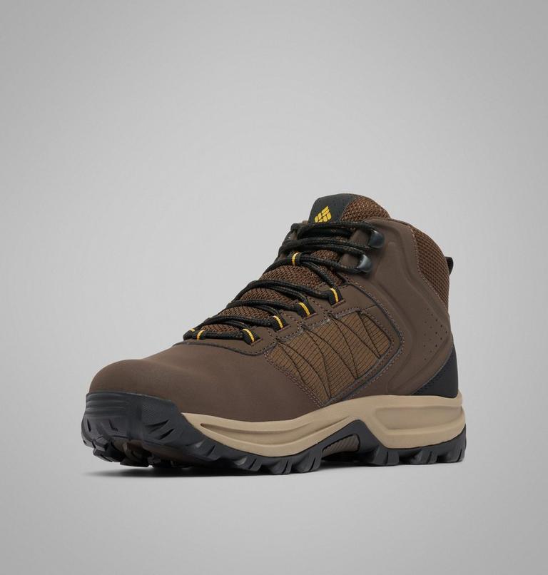 Men's Transverse Hike Waterproof Boot, Color: Cordovan, Golden Yellow, image 7