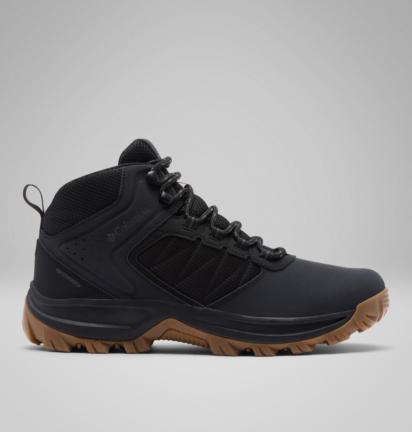 Мужские ботинки Columbia Transverse Hike Waterproof Boot - Wide, цвет: Чёрный — фото 1