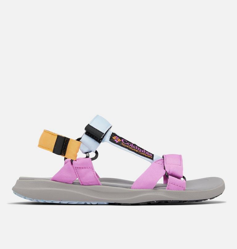 Women's Globetrot Sandal, Color: Whisper, Berry Patch, image 1