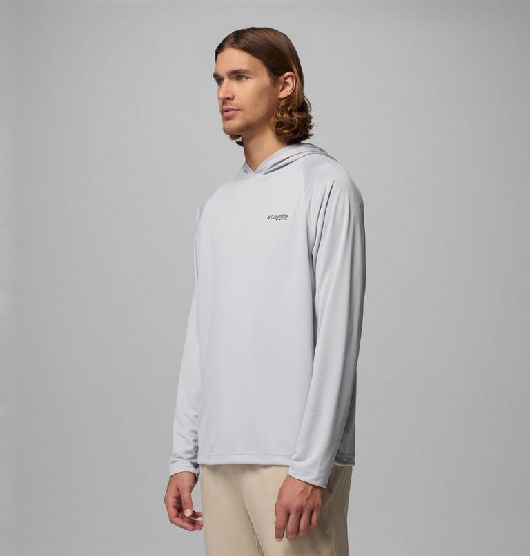 PFG Solar Stream Hoodie, Color: Cool Grey, image 3