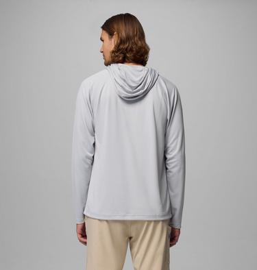 Men's PFG Solar Stream Technical Hoodie, Color: Cool Grey, image 6