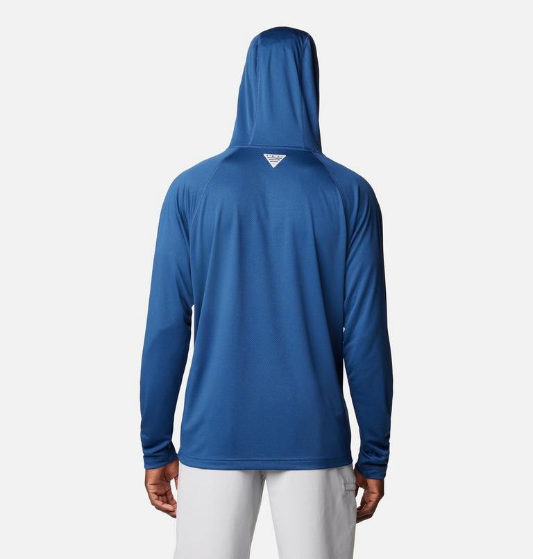 Men's PFG Solar Stream Technical Hoodie, Color: Carbon, image 2