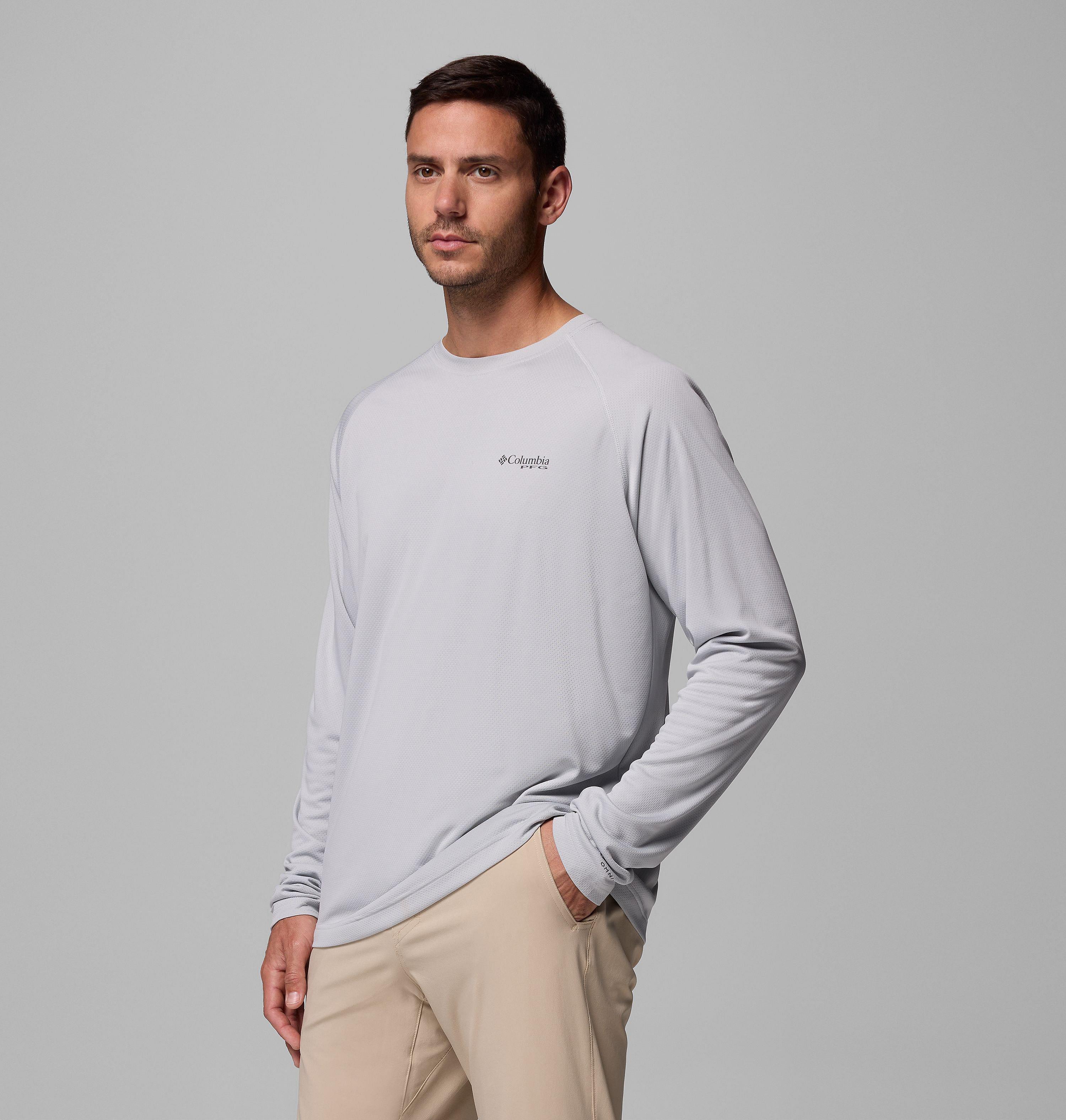 Men's PFG Solar Stream Long Sleeve Shirt 4