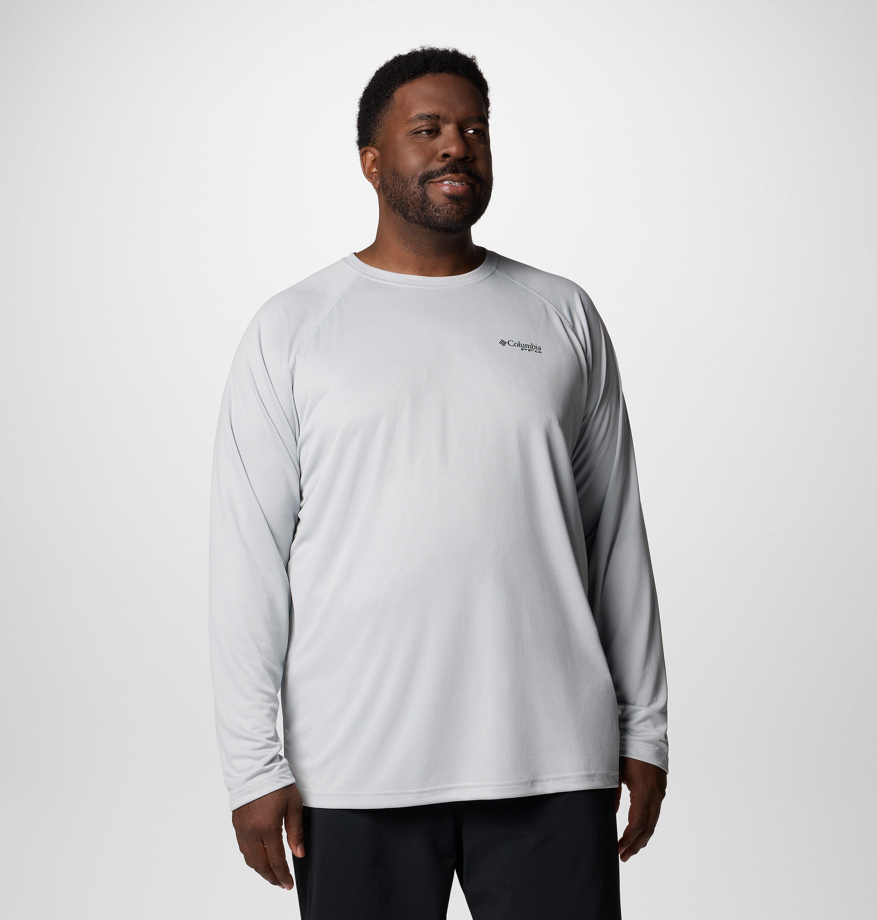 Men's PFG Solar Stream Long Sleeve Shirt - Big 1