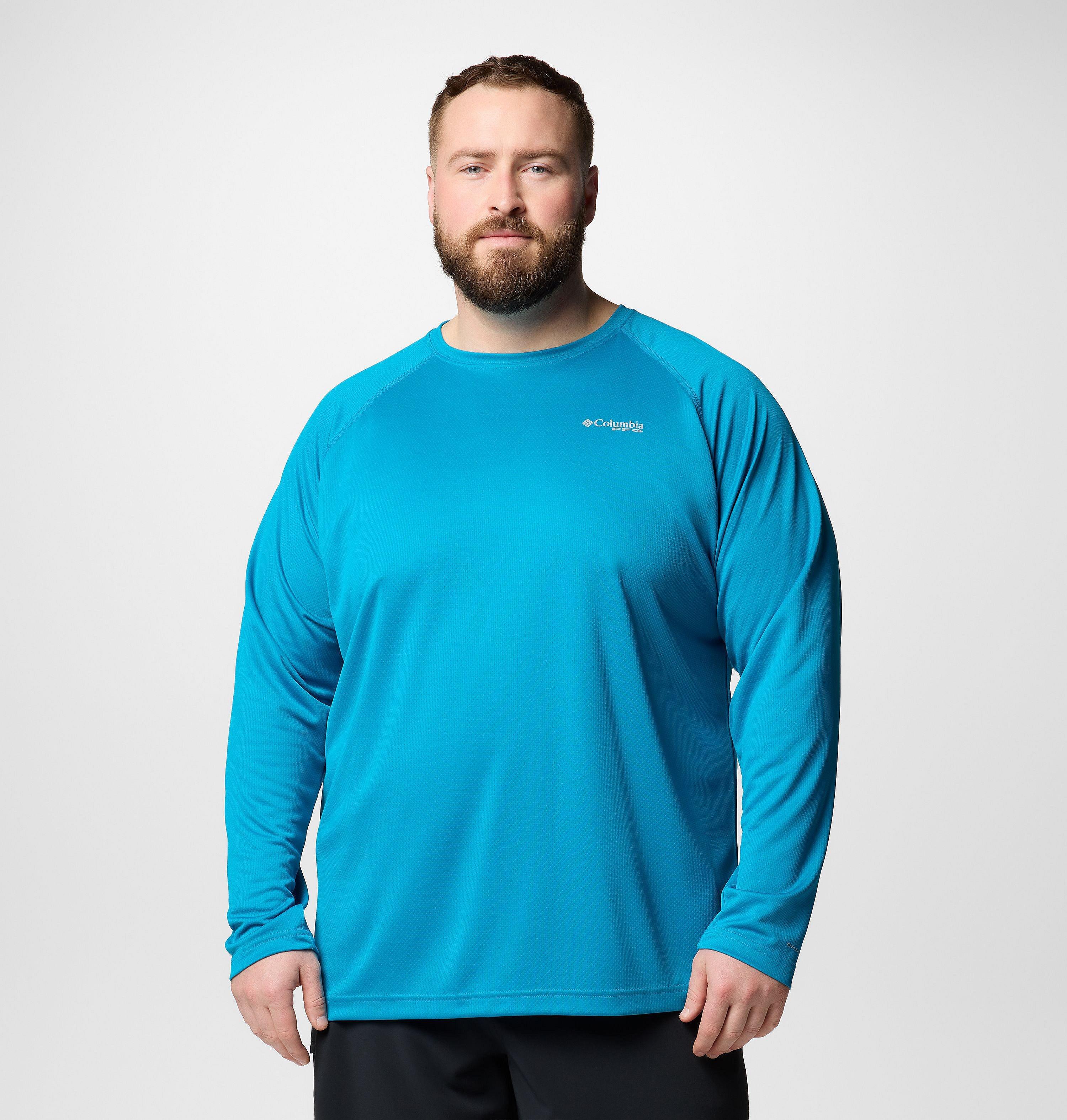 Men's PFG Solar Stream Long Sleeve Shirt - Big 1