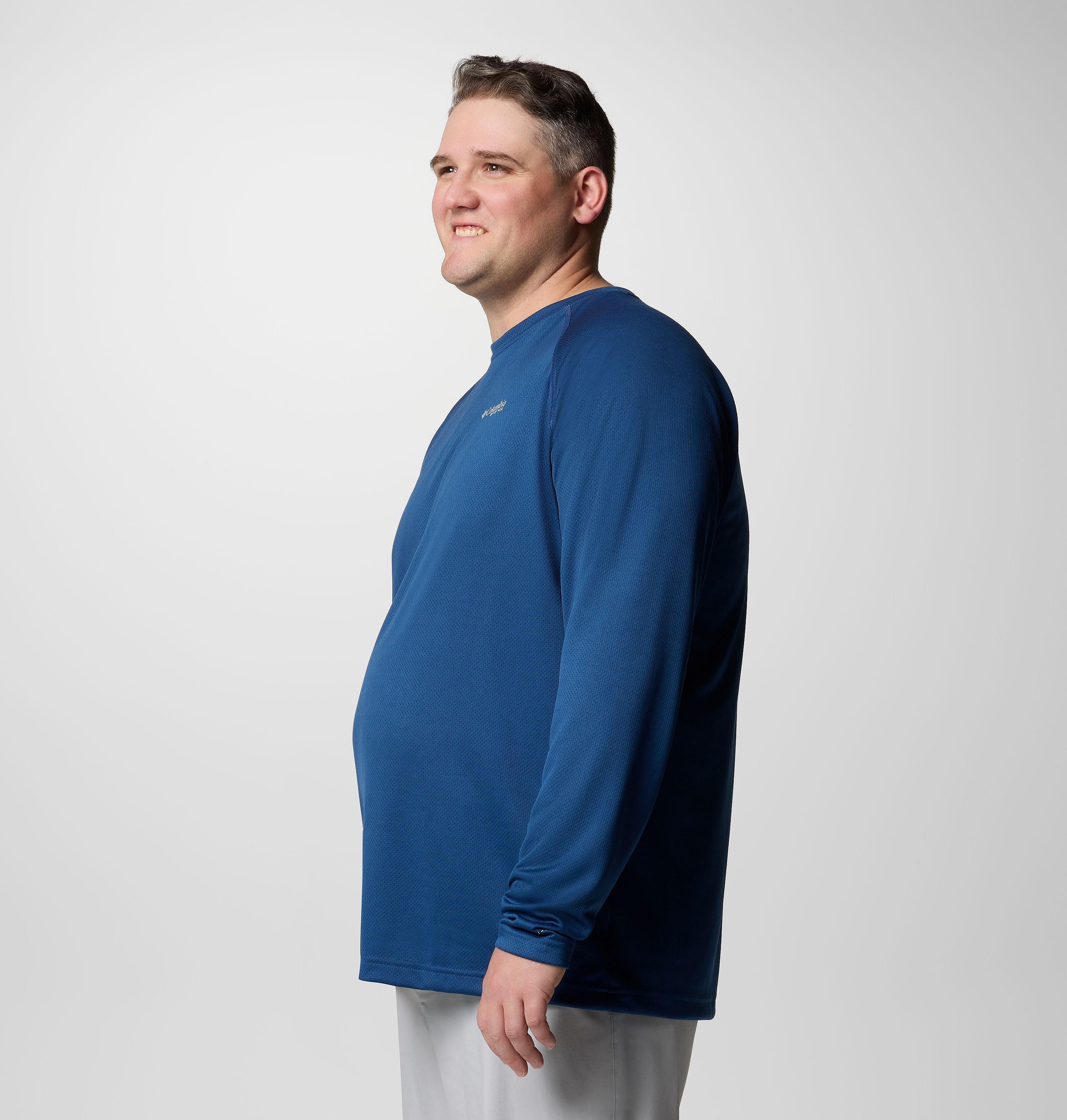Men's PFG Solar Stream Long Sleeve Shirt - Big 4