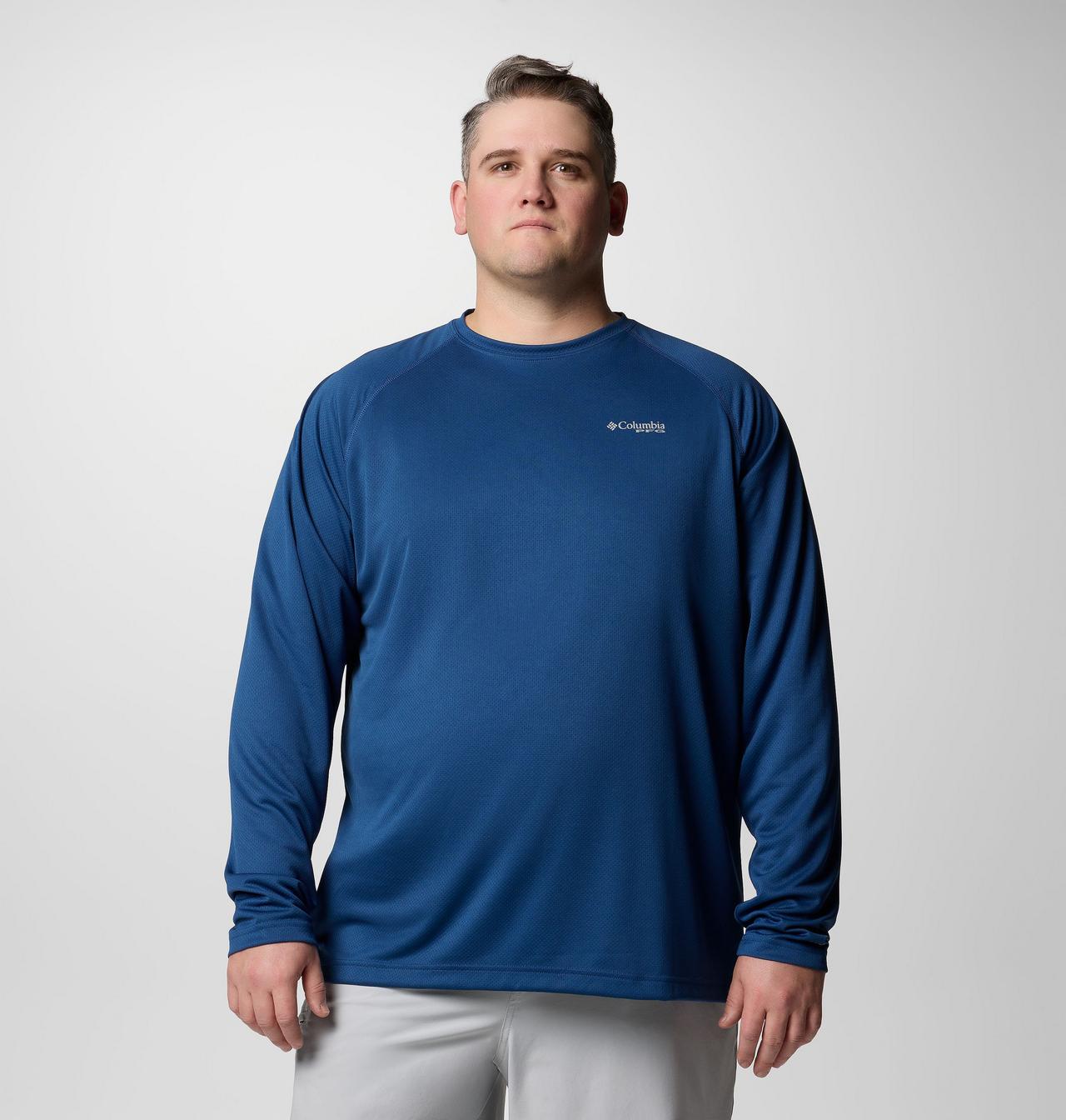 Men's PFG Solar Stream™ Long Sleeve Shirt - Big 1