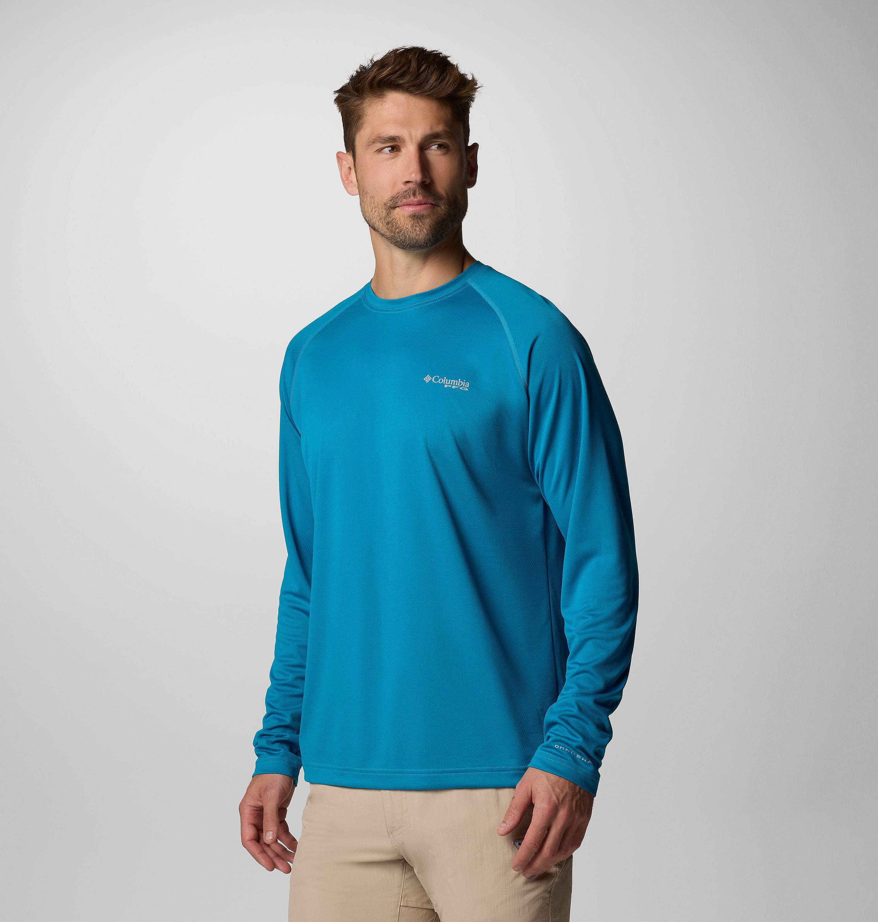 Men's PFG Solar Stream Long Sleeve Shirt - Tall 4