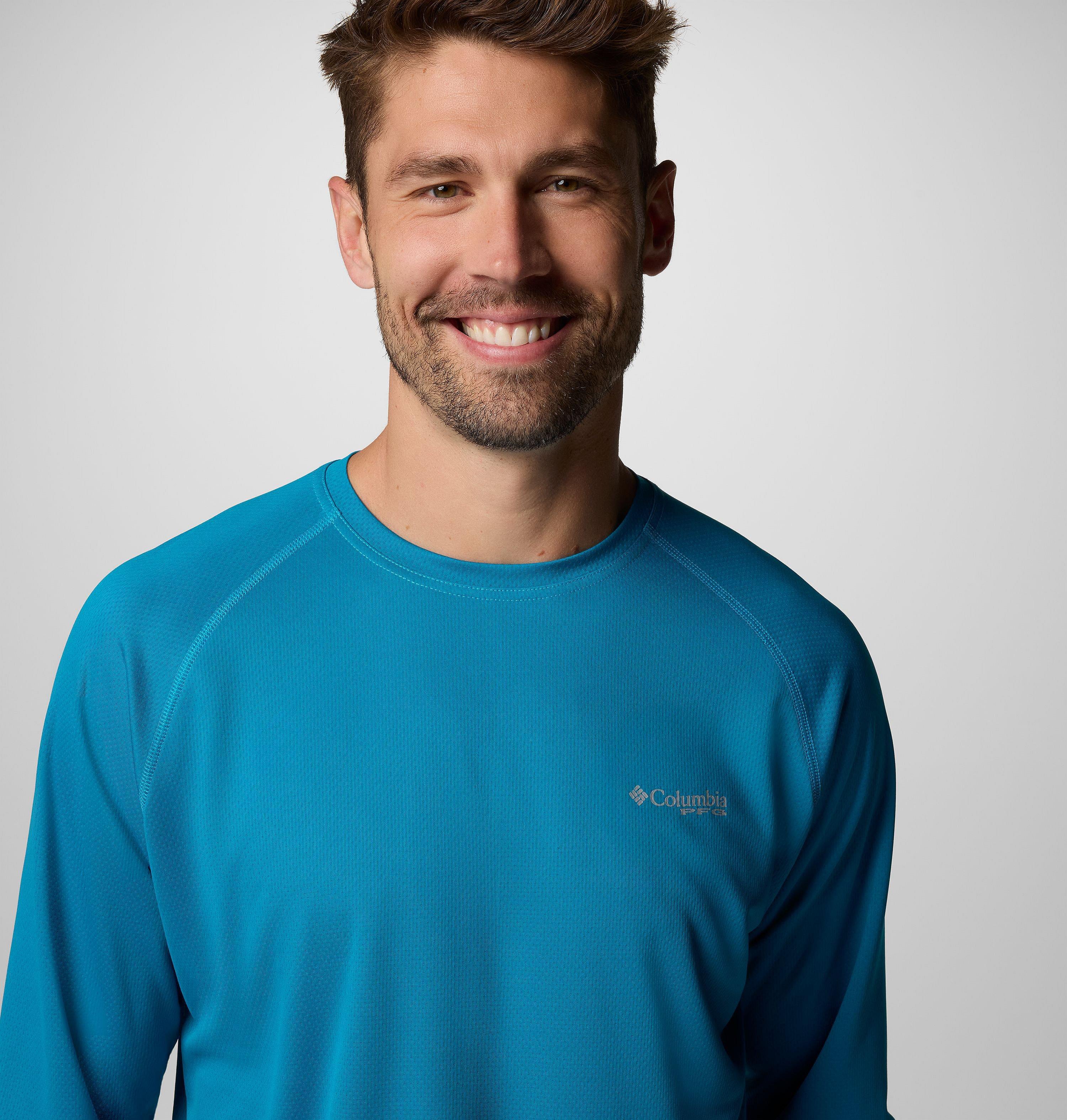 Men's PFG Solar Stream Long Sleeve Shirt - Tall 5