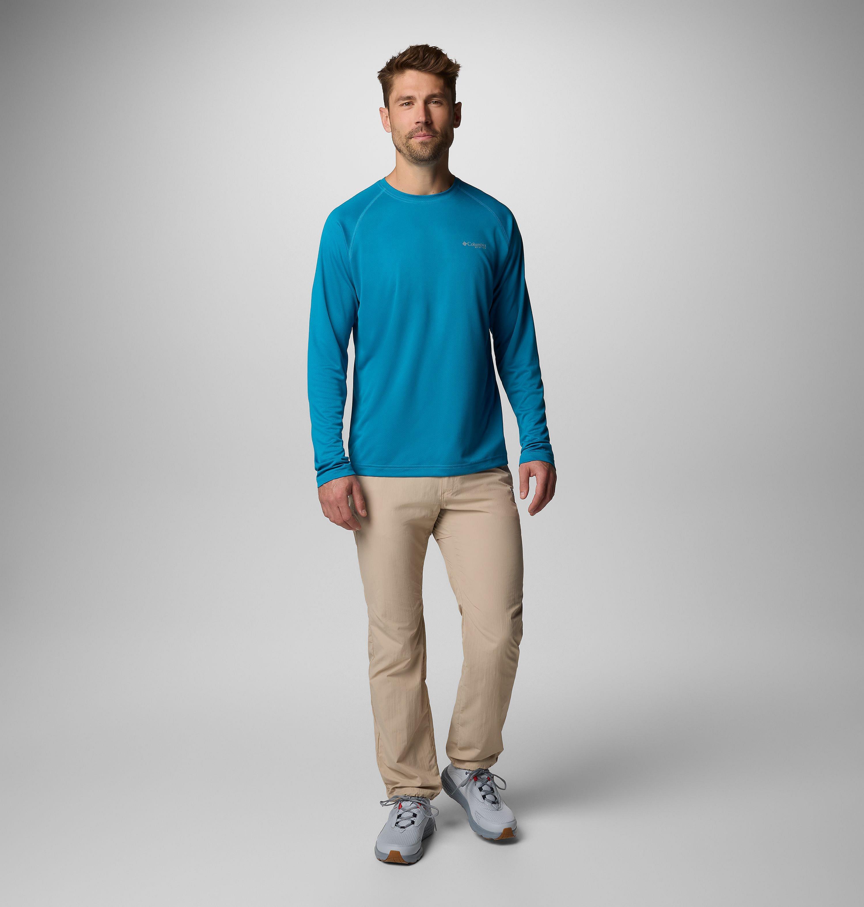 Men's PFG Solar Stream Long Sleeve Shirt - Tall 2