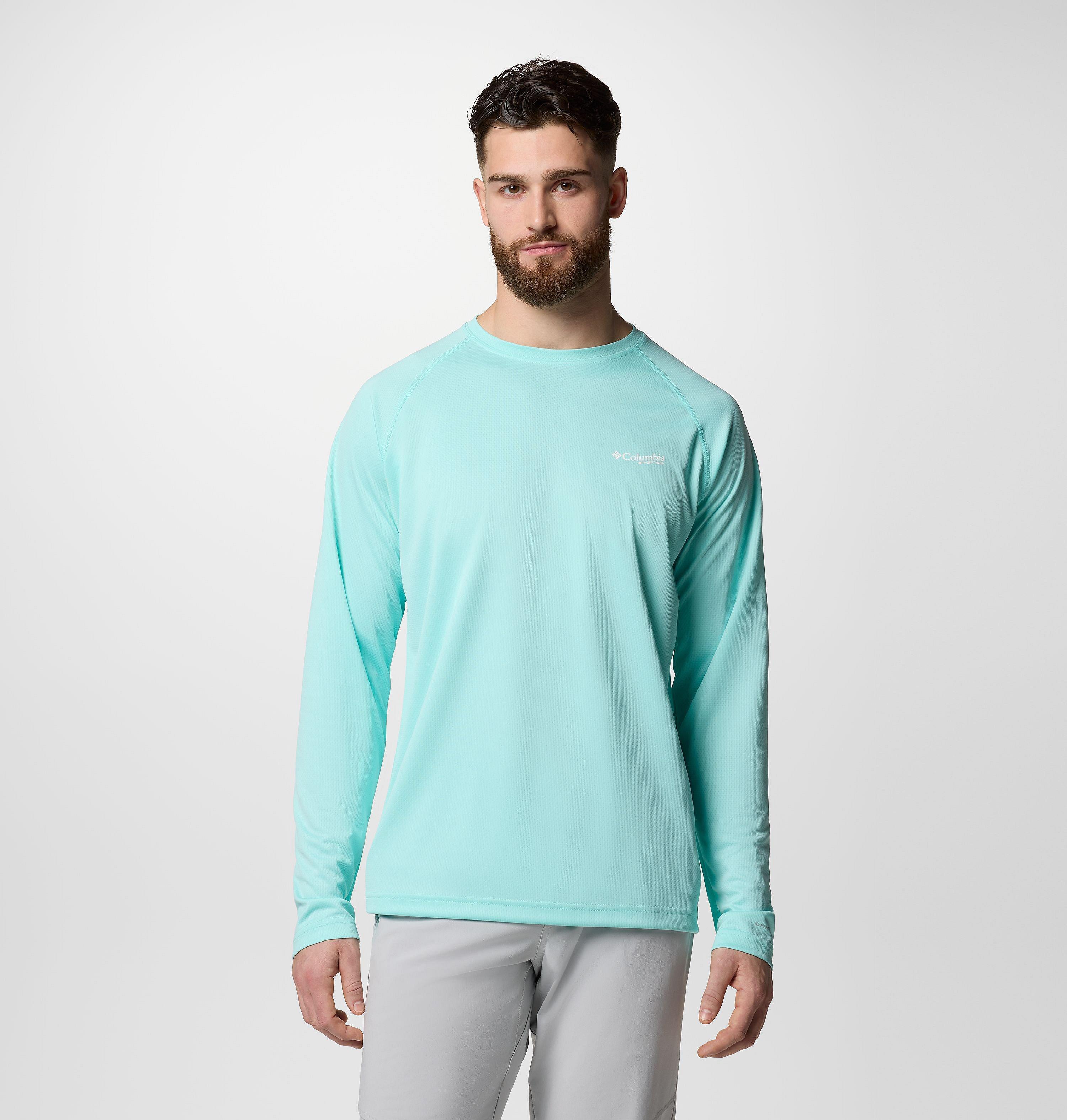 Men's PFG Solar Stream Long Sleeve Shirt - Tall 1