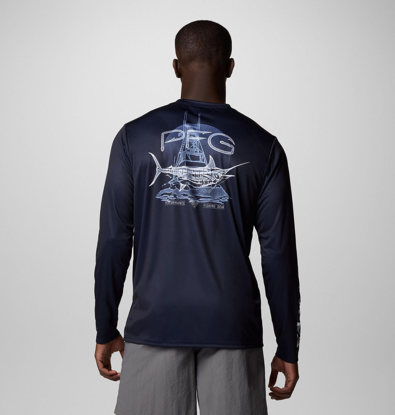 Men's PFG Terminal Tackle™ Tarpon Rise Long Sleeve Shirt | 464 | S 1