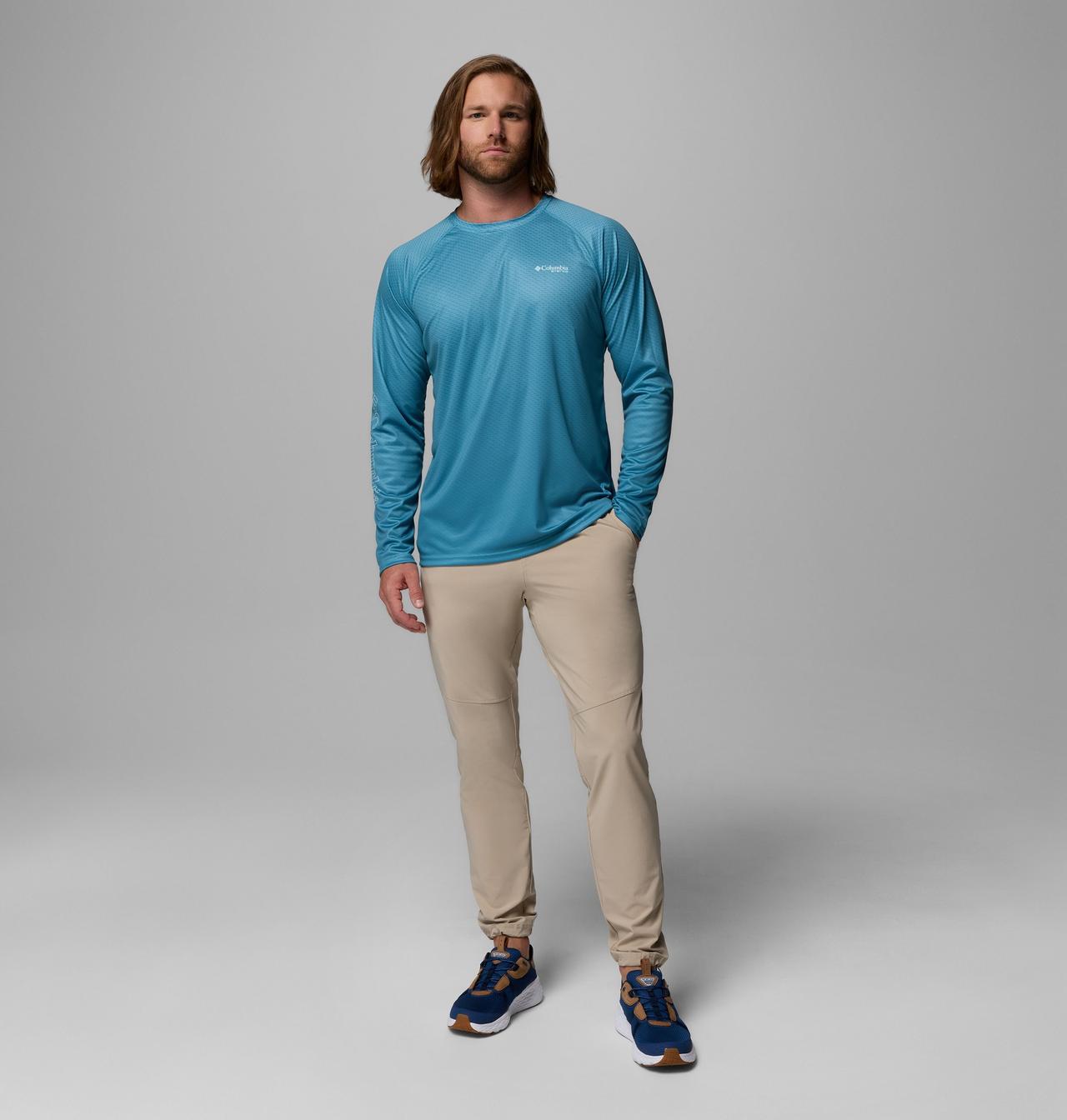 Men's PFG Super Terminal Tackle™ Super Fade Long Sleeve Shirt 2