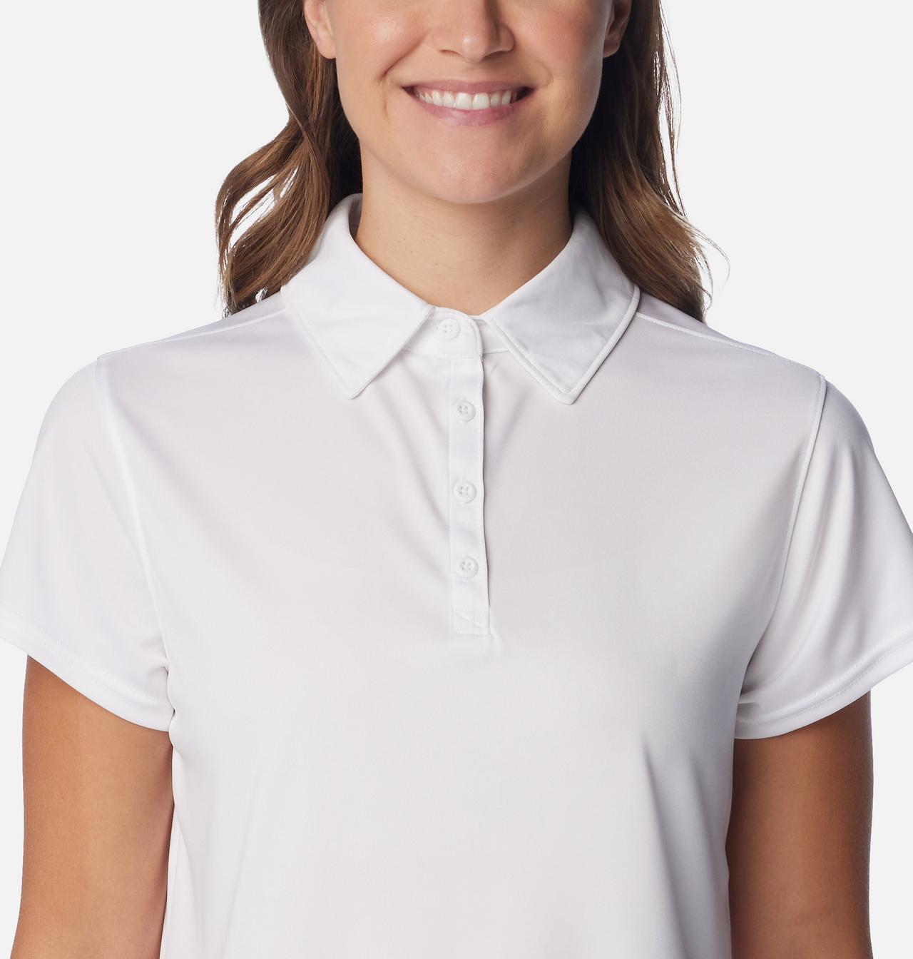 Women's PFG Tidal Tee™ Short Sleeve Polo | 100 | M 4