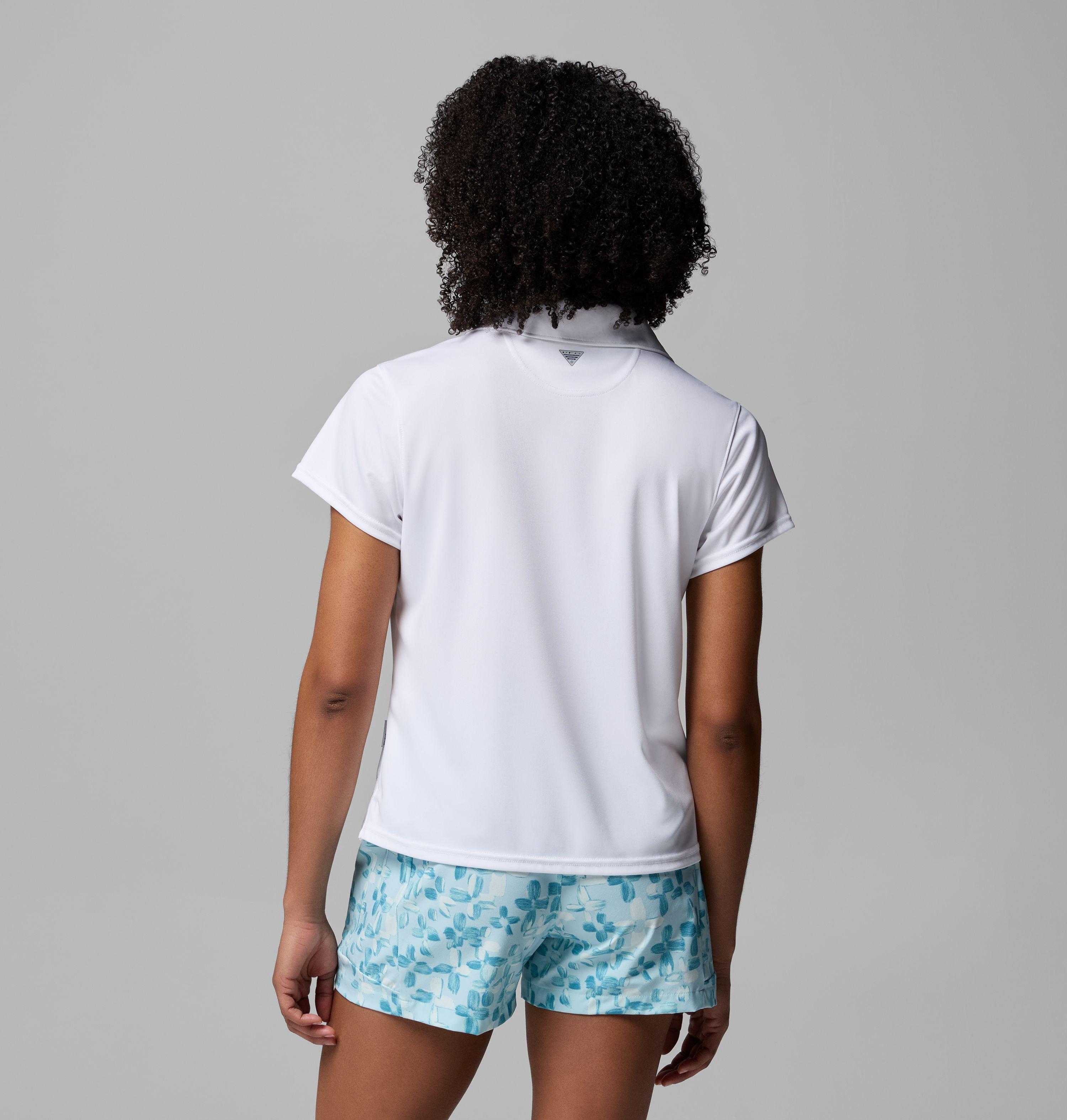 Women's PFG Tidal Tee™ Short Sleeve Polo | 100 | XS 3