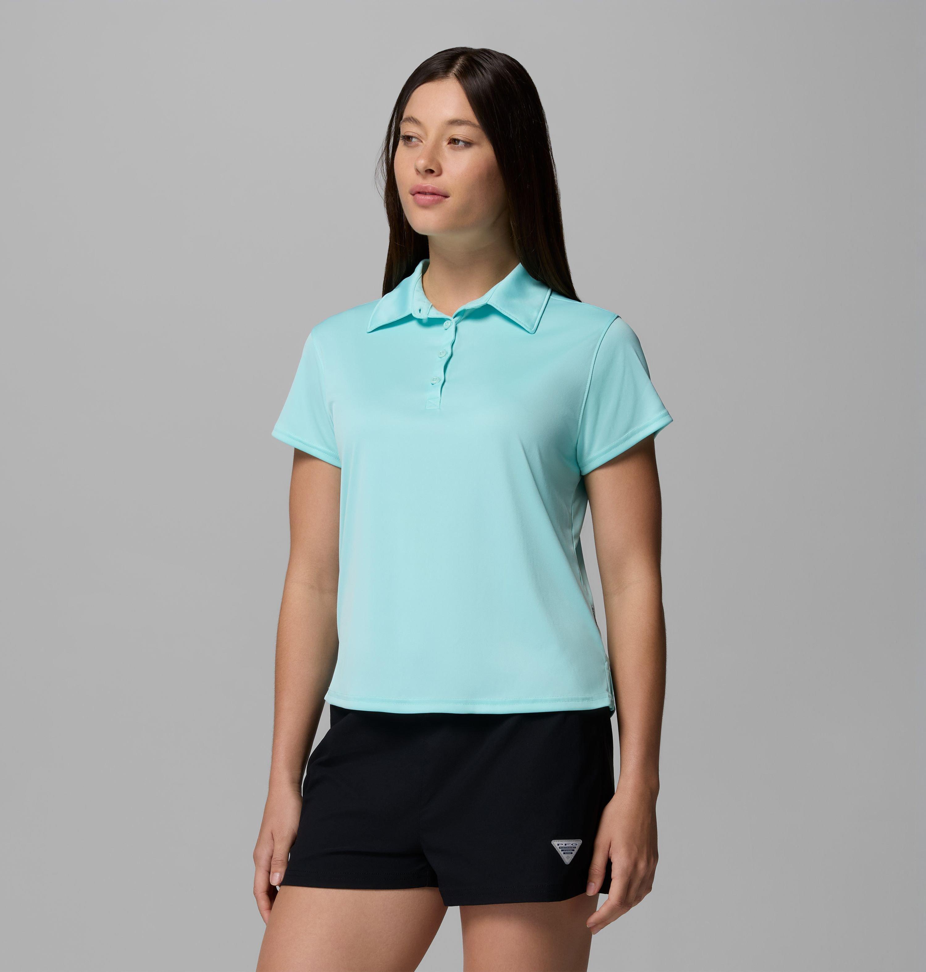 Women's PFG Tidal Tee Short Sleeve Polo 4