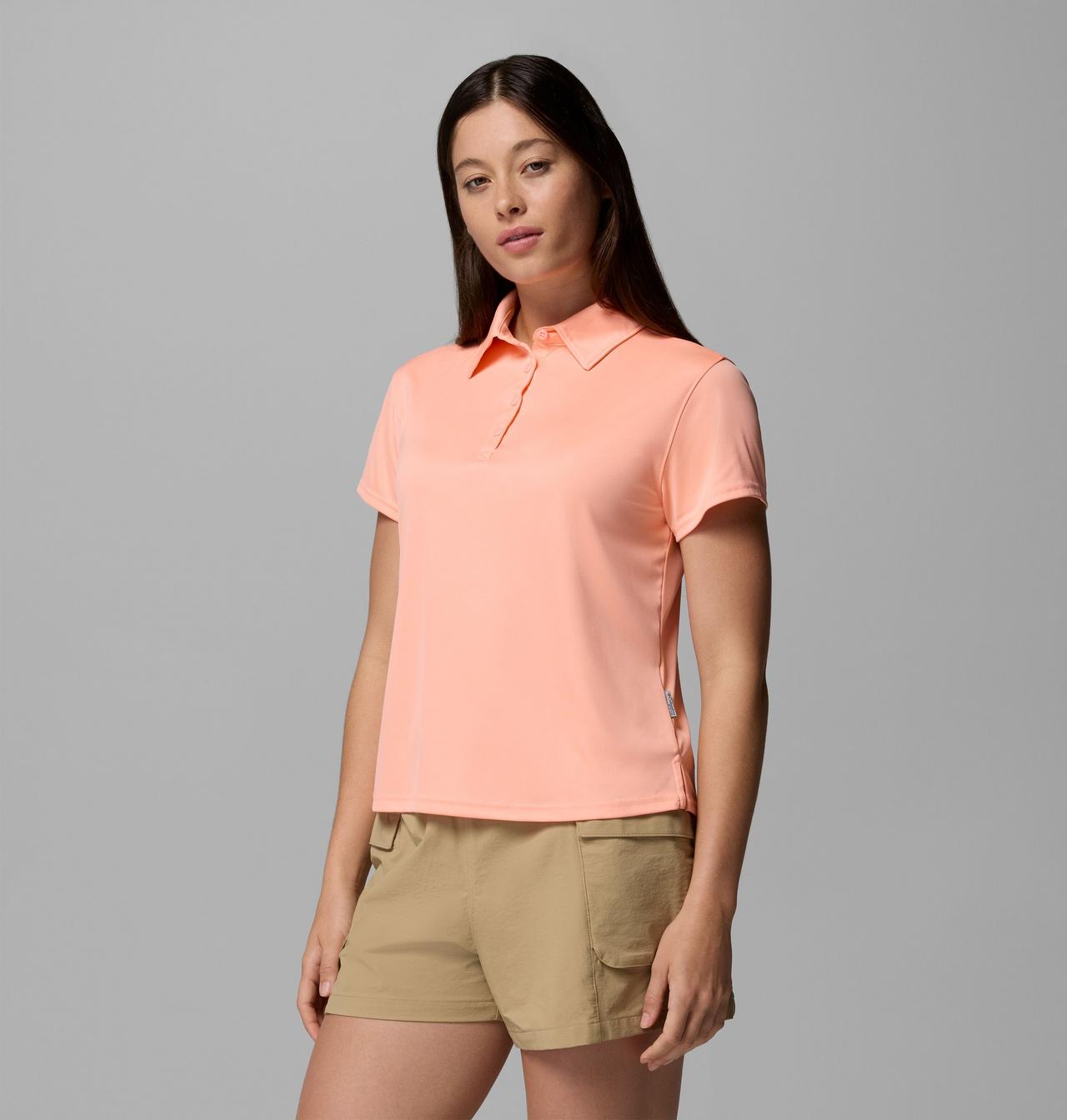 Women's PFG Tidal Tee™ Short Sleeve Polo | 807 | XS 3