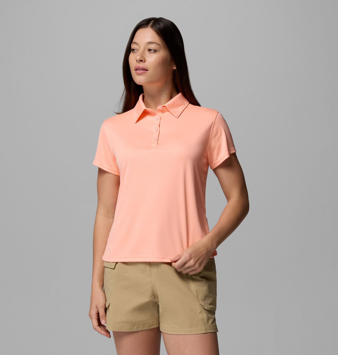 Women's PFG Tidal Tee™ Short Sleeve Polo | 807 | XS 1