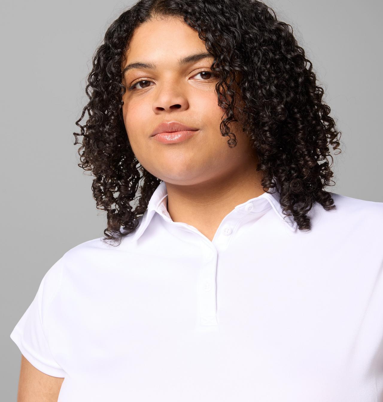 Women's PFG Tidal Tee™ Short Sleeve Polo - Plus Size 4