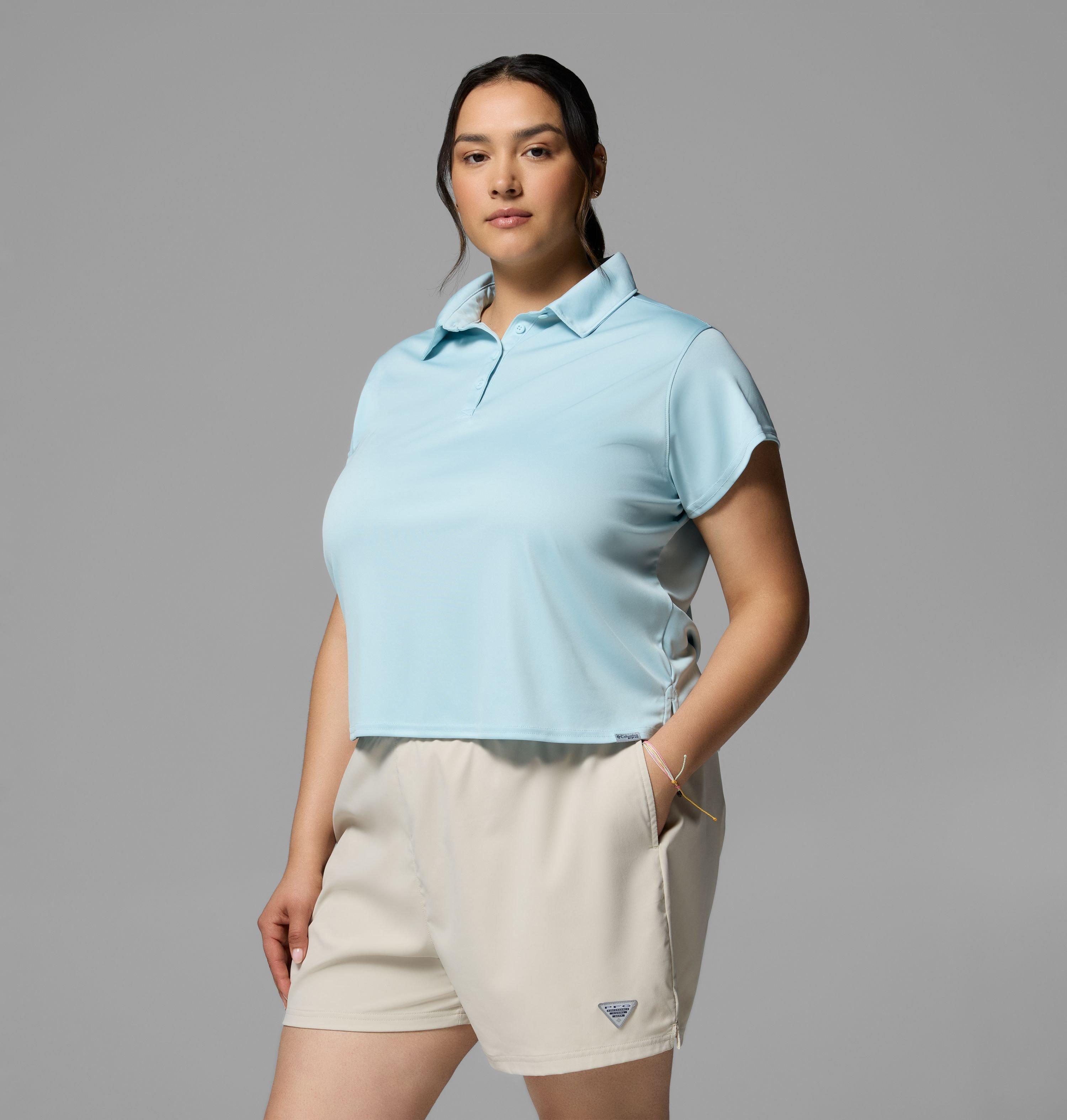 Femme Polo à manches courtes PFG Tidal Tee™ - Grandes tailles | 482 | 1X 4