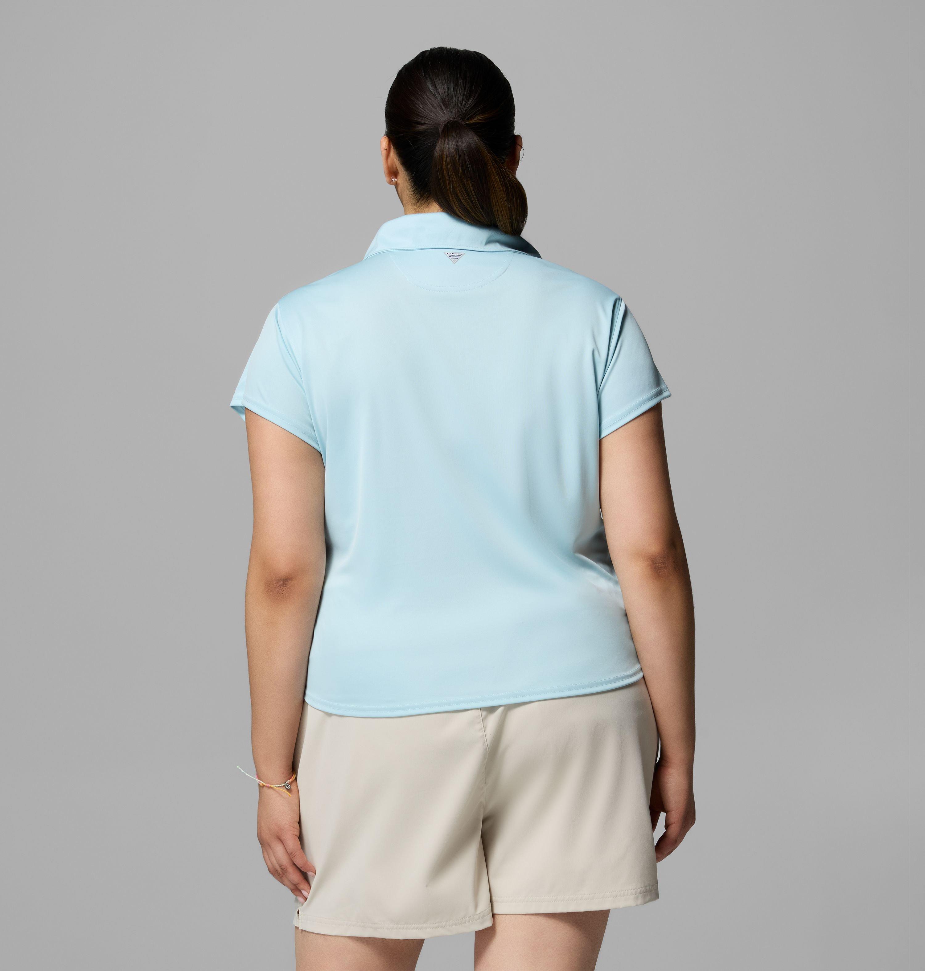 Femme Polo à manches courtes PFG Tidal Tee™ - Grandes tailles | 482 | 1X 3