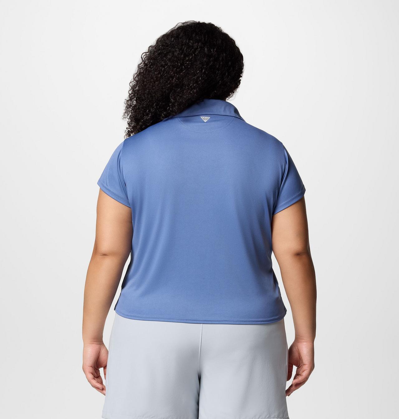Women's PFG Tidal Tee™ Short Sleeve Polo - Plus Size 2