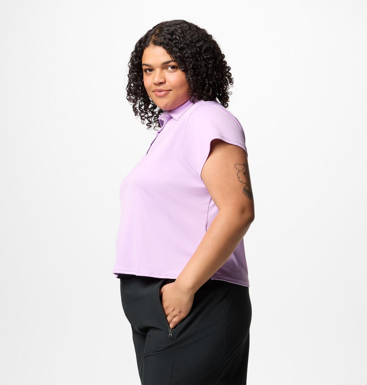 Women's PFG Tidal Tee™ Short Sleeve Polo - Plus Size 3