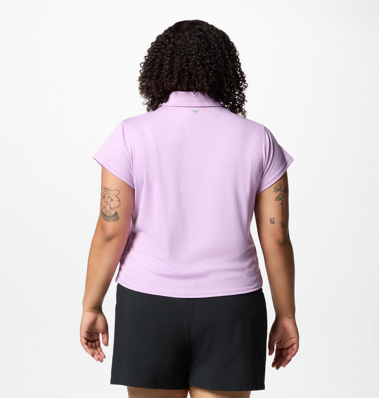 Women's PFG Tidal Tee™ Short Sleeve Polo - Plus Size 2
