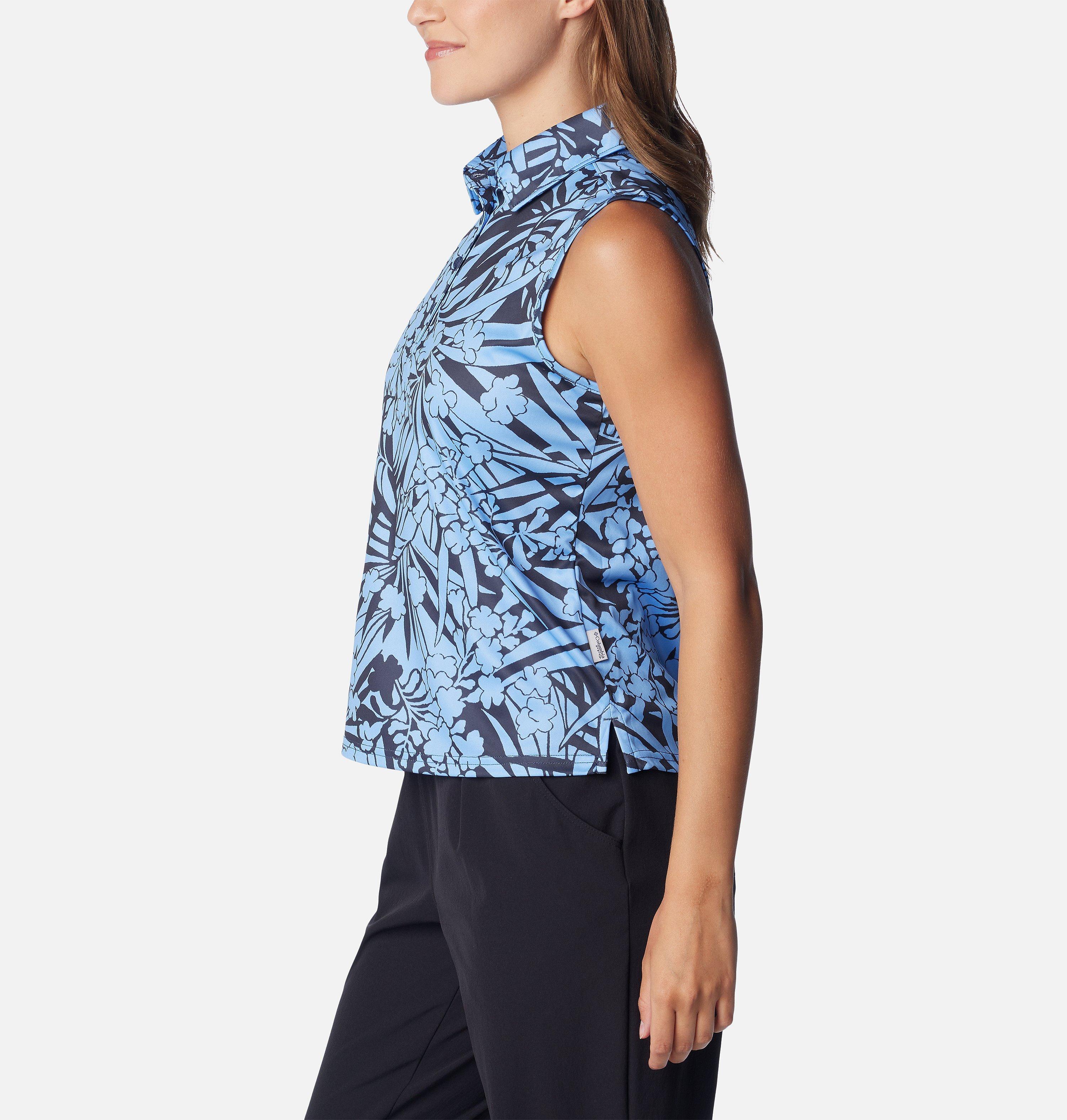 Polo sans manches PFG Super Tidal Tee pour femme 3