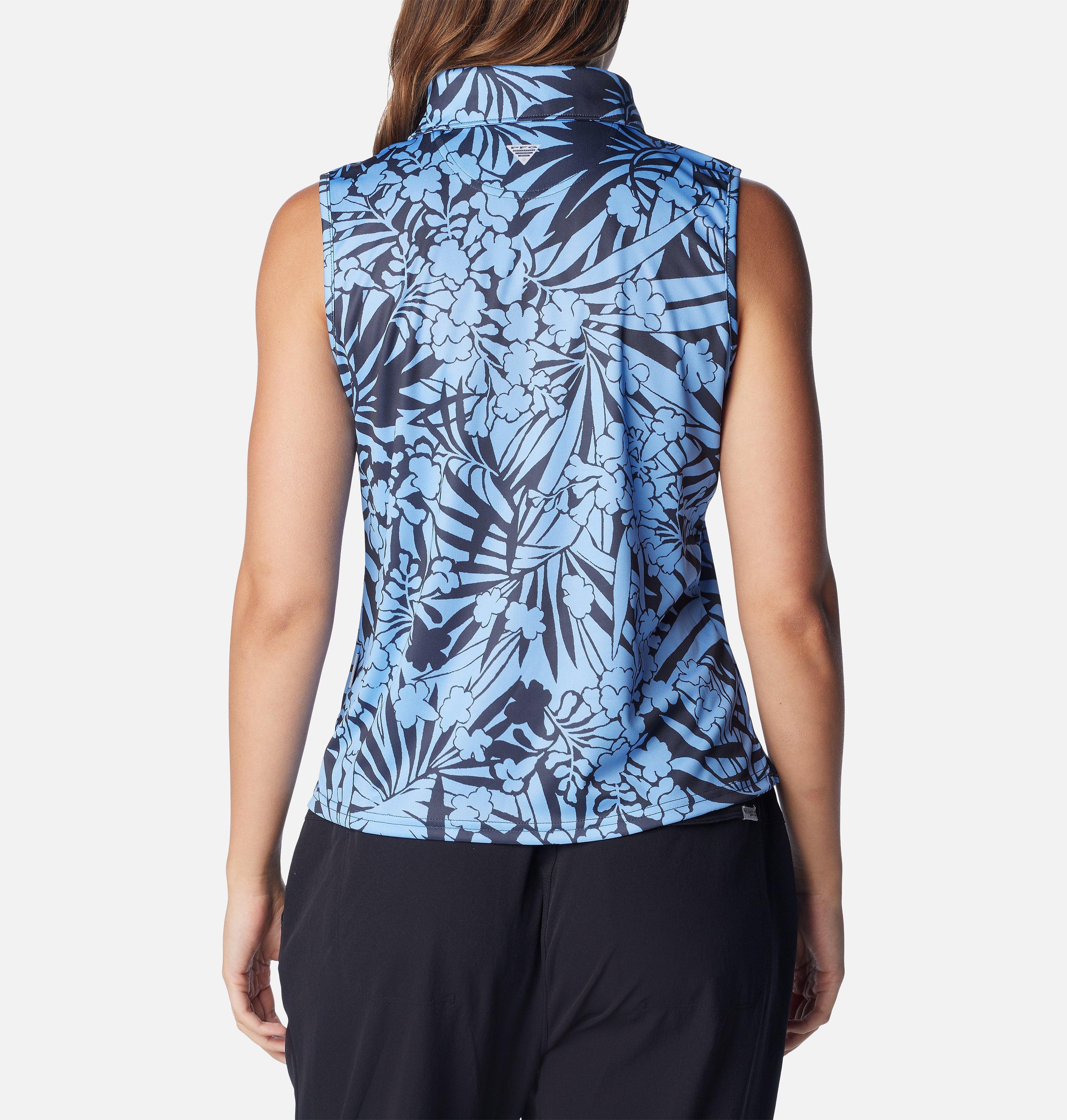 Polo sans manches PFG Super Tidal Tee pour femme 2