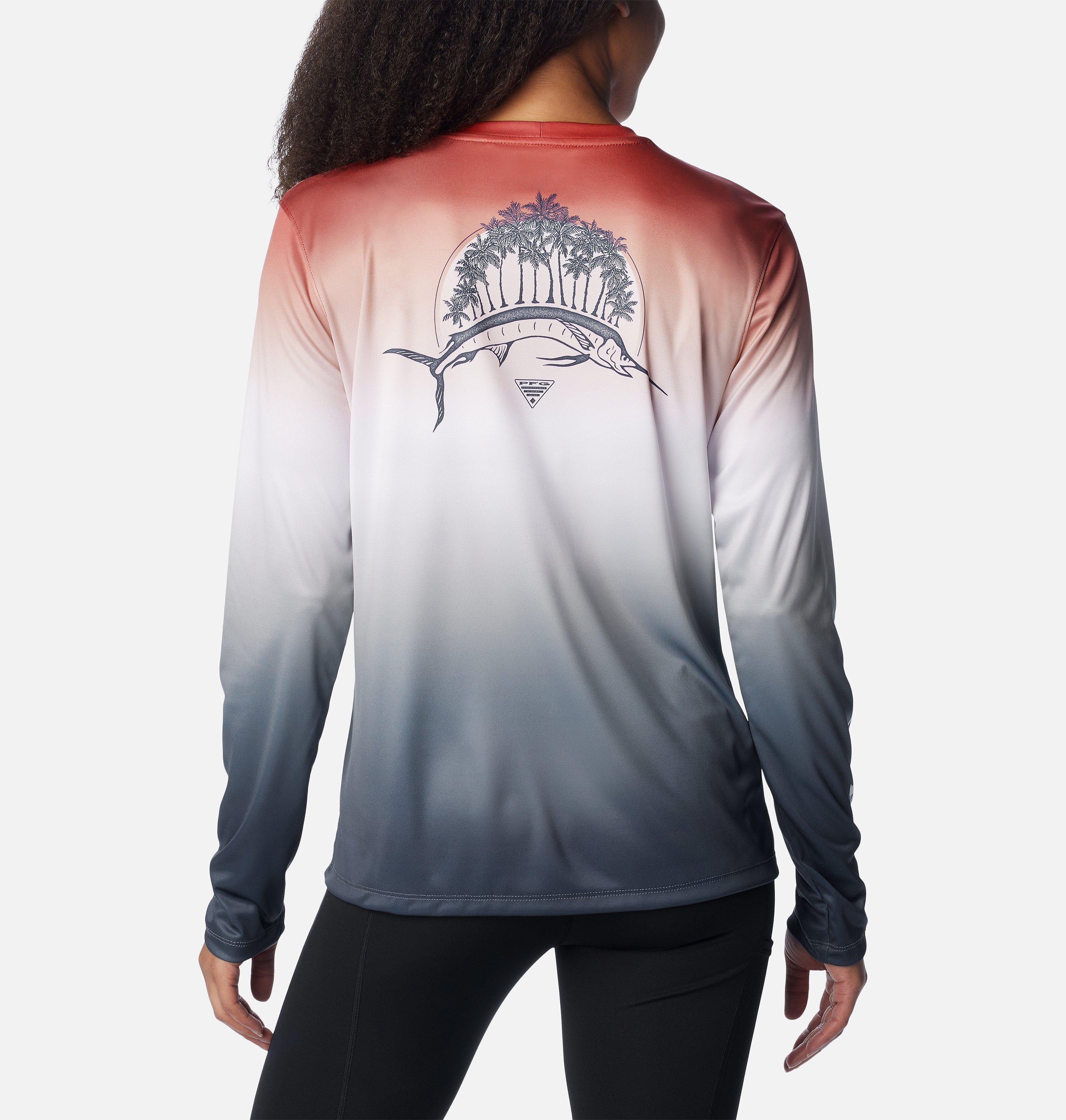 Women's PFG Tidal Tee Palm Rise Long Sleeve Shirt 2